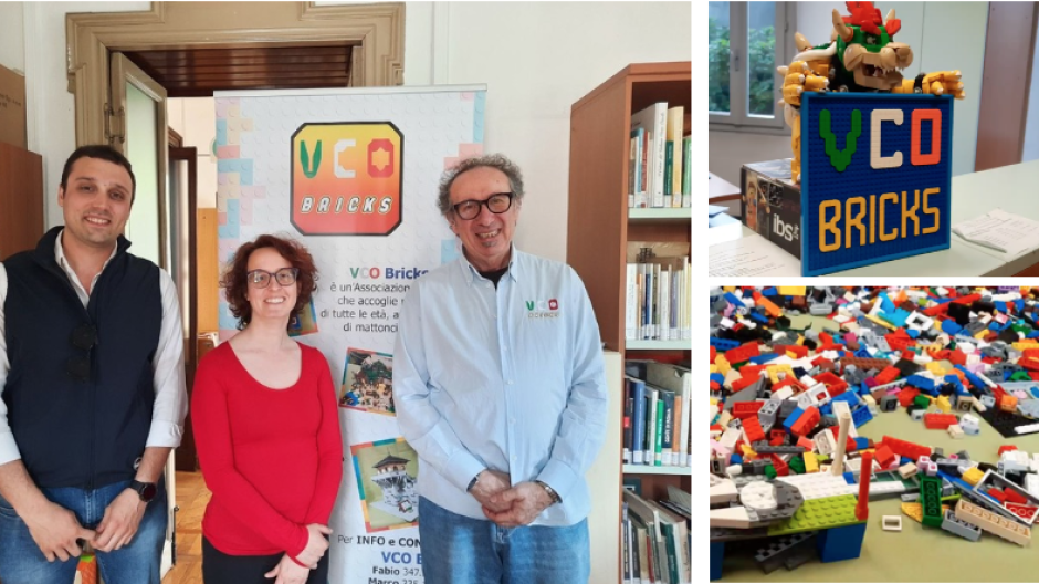 Gravellona: il favoloso mondo dei mattoncini in biblioteca